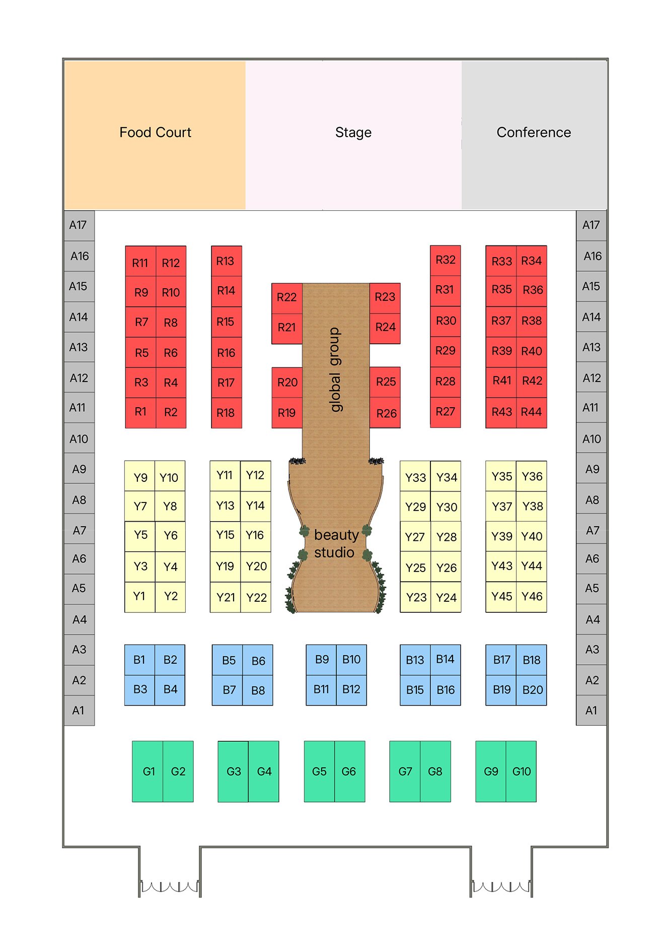 Exhibition Floor Plan